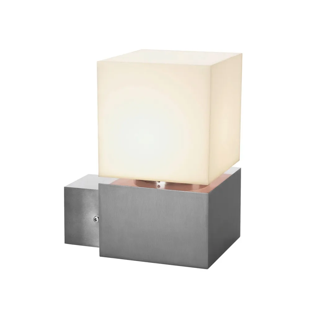 SLV Lampe d'Extérieur SQUARE IP44 Acier Inox