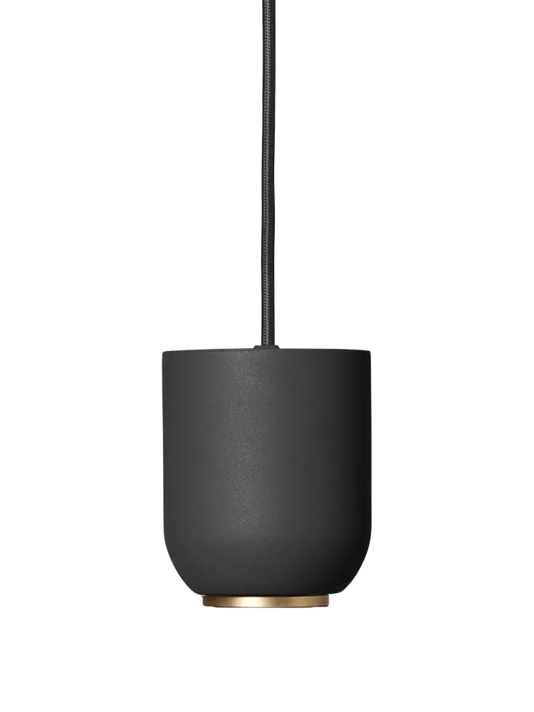 Socket Pendant Bell - Black