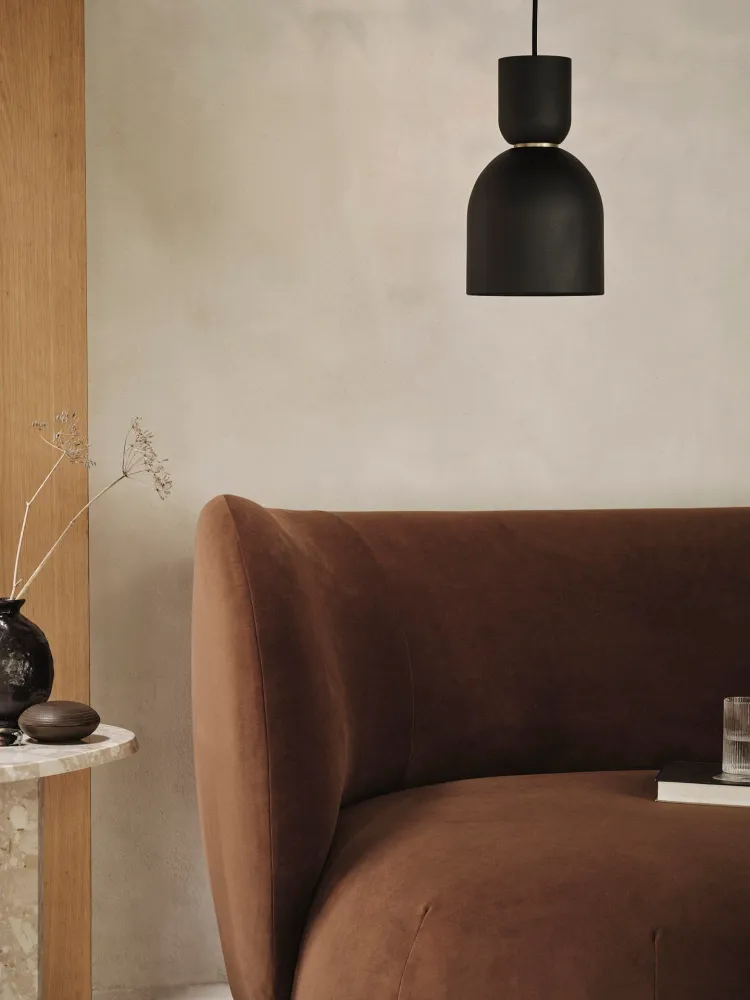 Socket Pendant Bell - Black