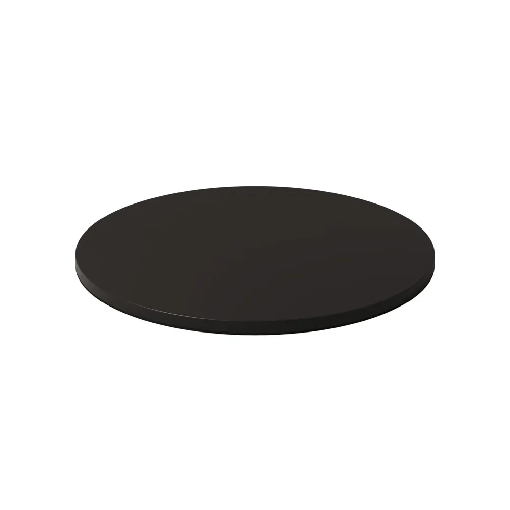 Socle métallique rond pour lampe de table MAG-Y - Noir