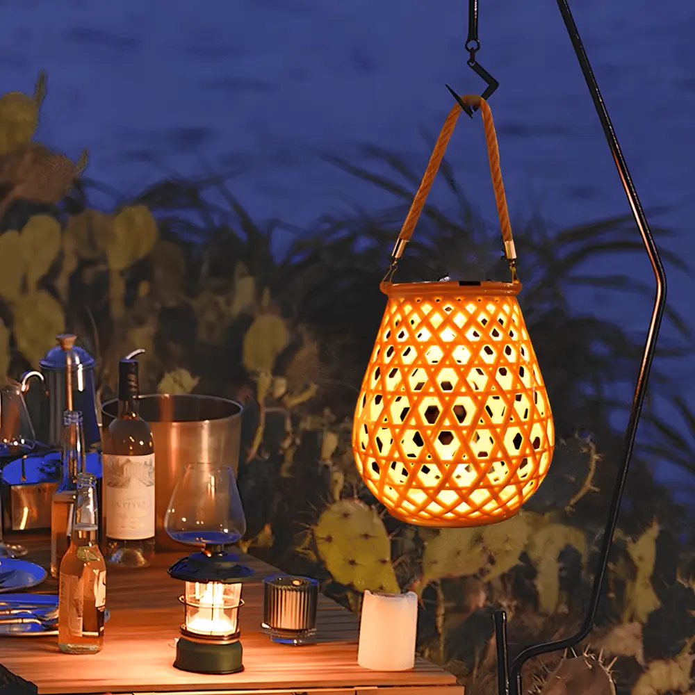 Solara™ Lanterne tissée
