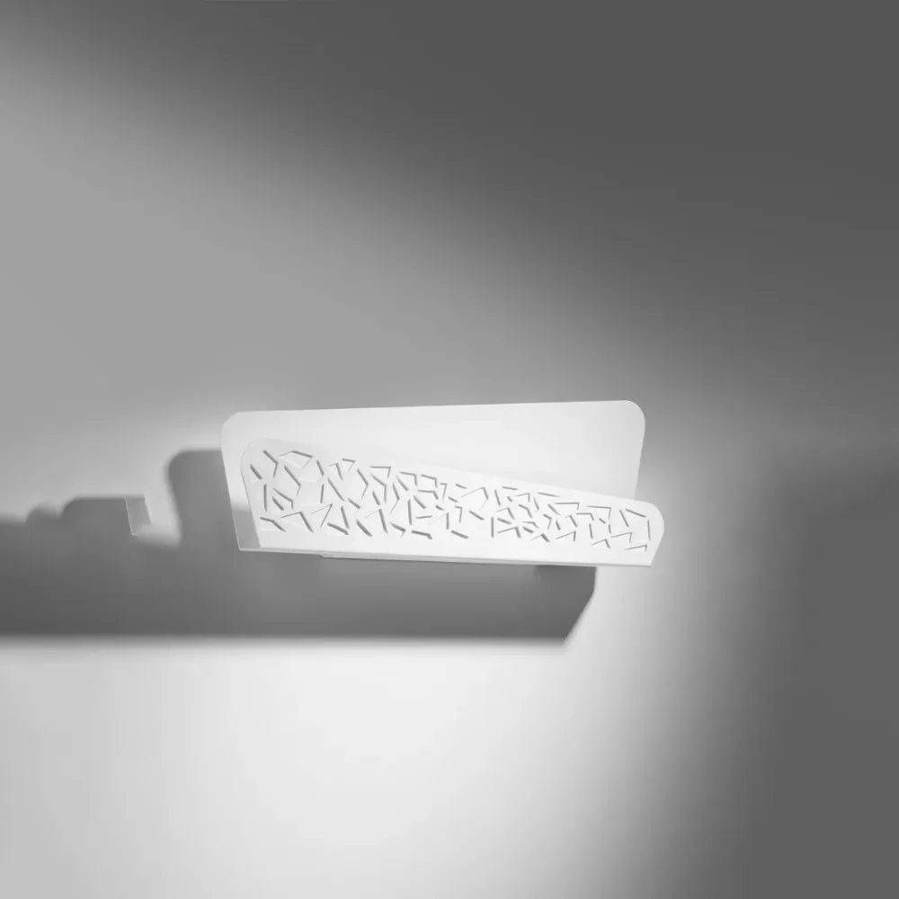 Applique murale Sollux Lighting Aliza 2L, culot G9 blanc