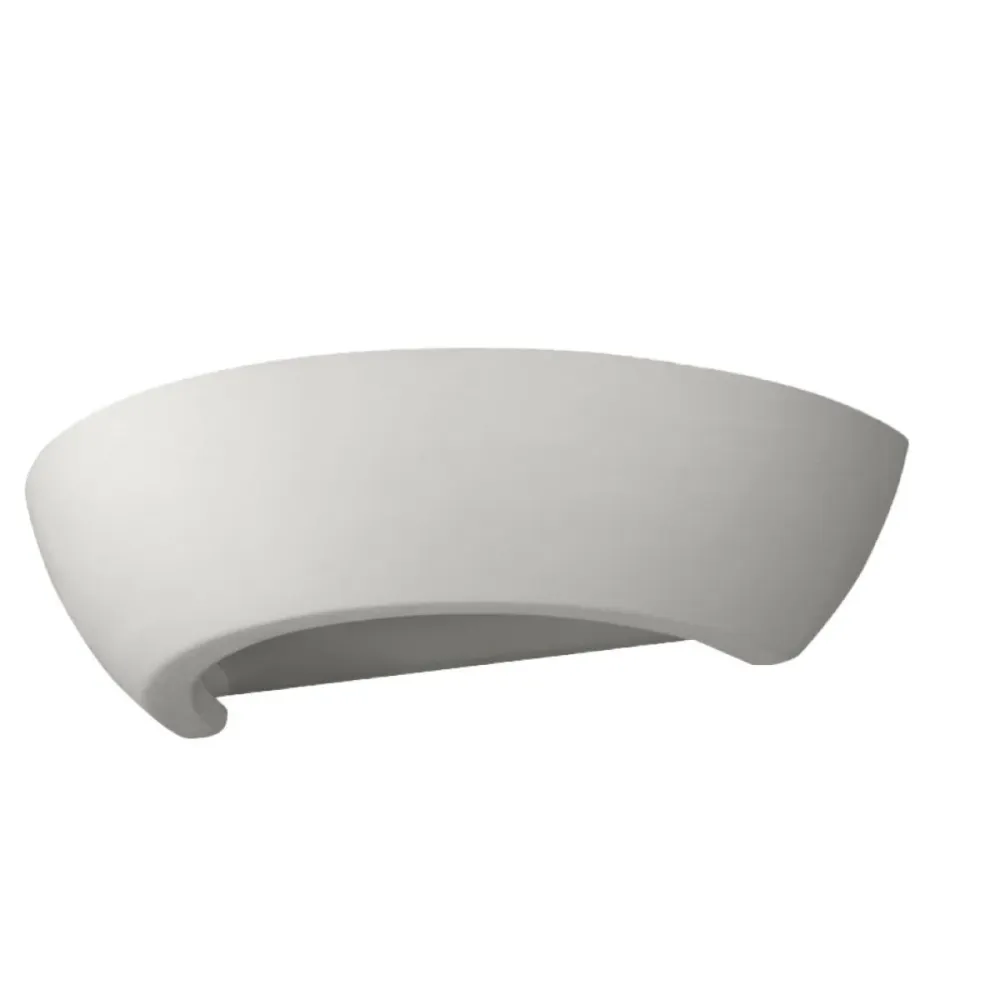 Applique murale Sollux Lighting Oskar 1L, culot E27, blanc