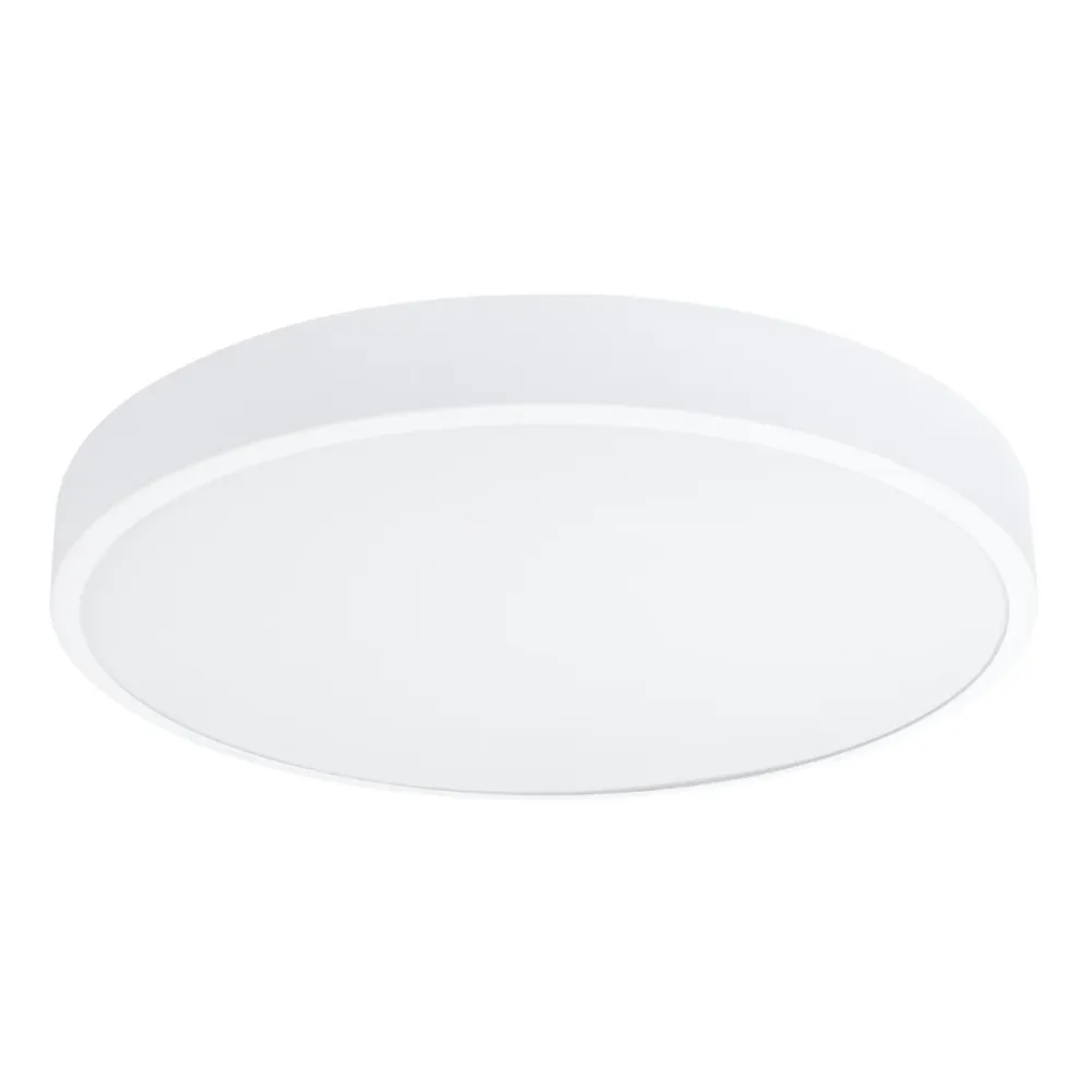 Plafonnier encastré Sollux Lighting Onyx 1L, LED, aluminium, diamètre 30-60 cm Black