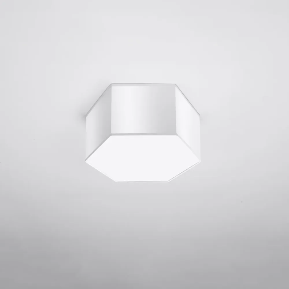 Plafonnier encastré Sollux Lighting Sunde 2L E27 White