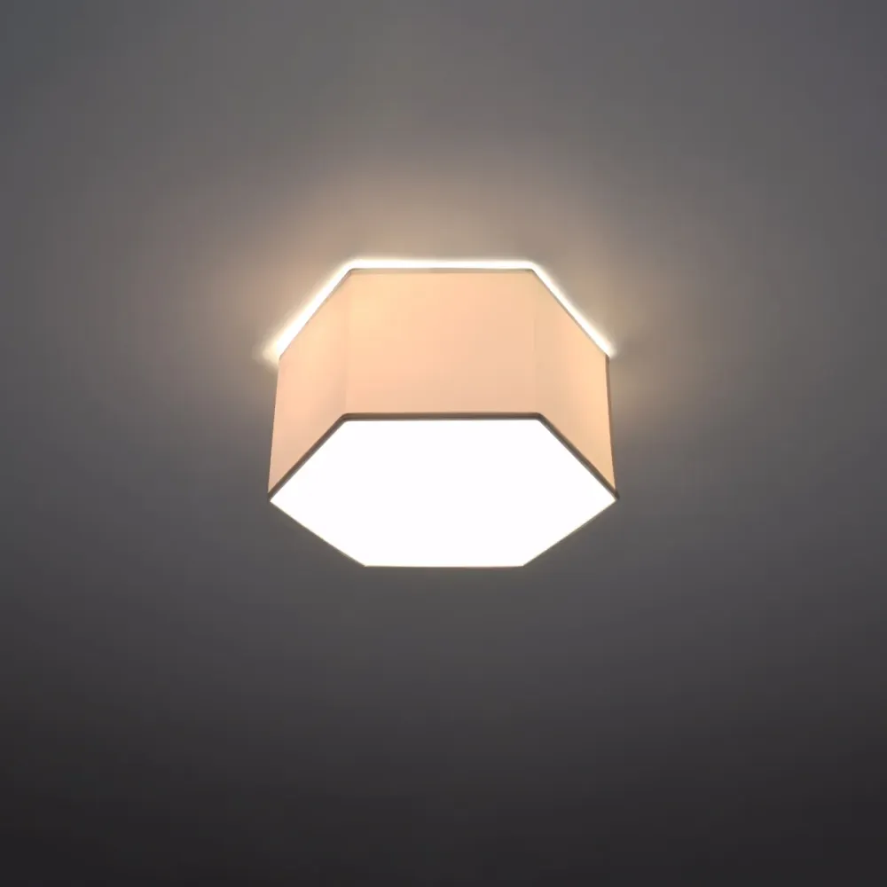Plafonnier encastré Sollux Lighting Sunde 2L E27 White
