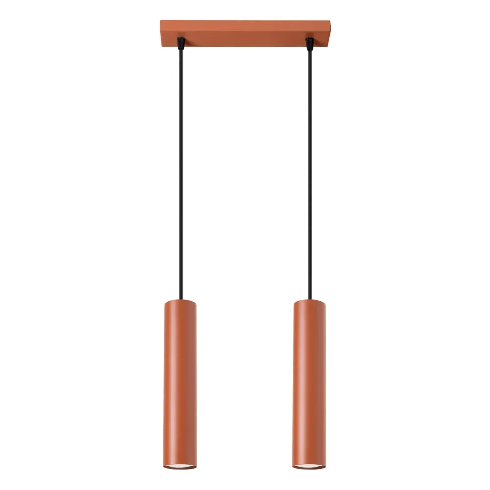 Suspension linéaire Sollux Lighting Lagos 2L GU10 Beige