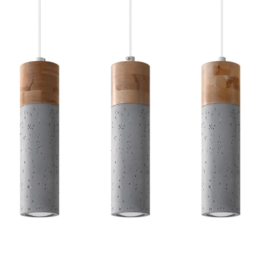 Suspension linéaire Sollux Lighting Zane 3L GU10 grise