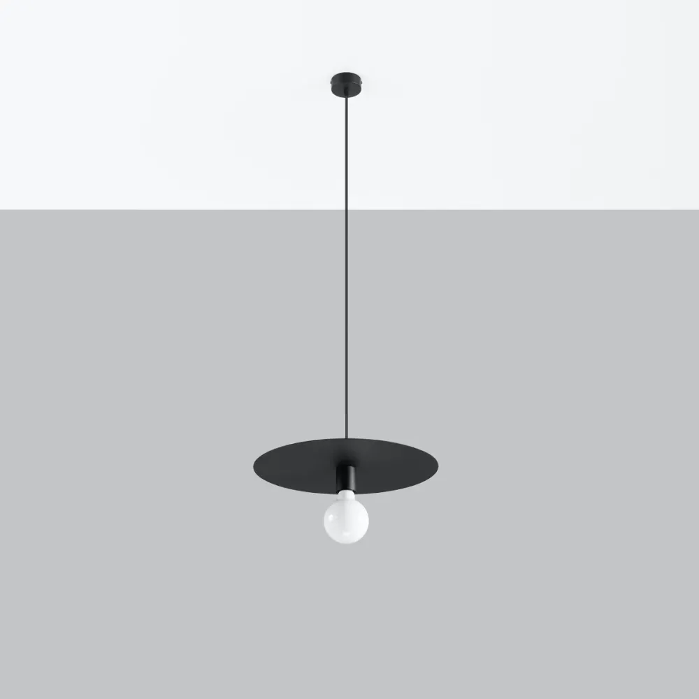 Suspension Sollux Lighting Flavio 1L E27 White