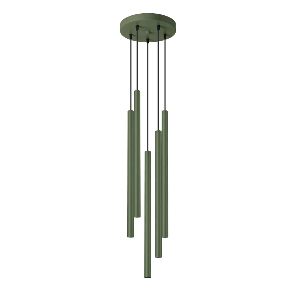 Suspension Sollux Lighting Pastelo 5L G9 beige Beige