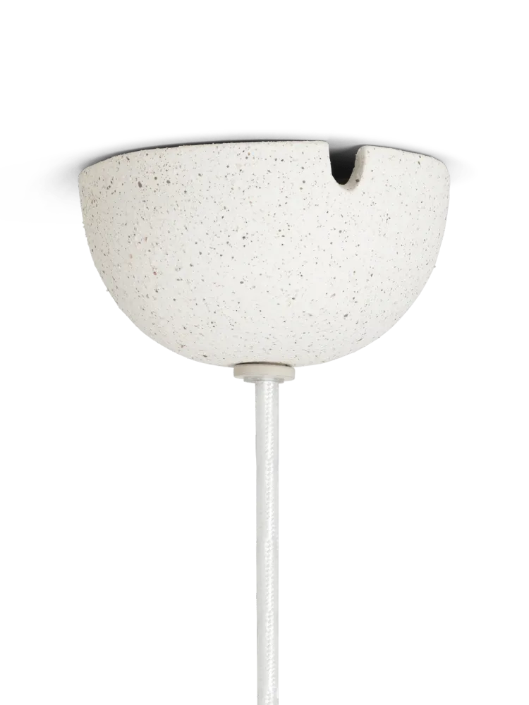 Speckle Pendant - Large - Off-White