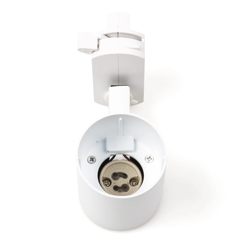 Spot LED Sur Rail Moonphasé "Lumiastra" 1xGU10 BlancSans Ampoule