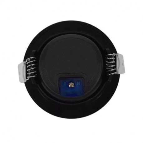 Spot noir encastrable orientable LED COB 5W éclairage neutre