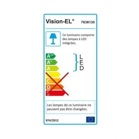 Spot noir encastrable orientable LED COB 5W éclairage neutre
