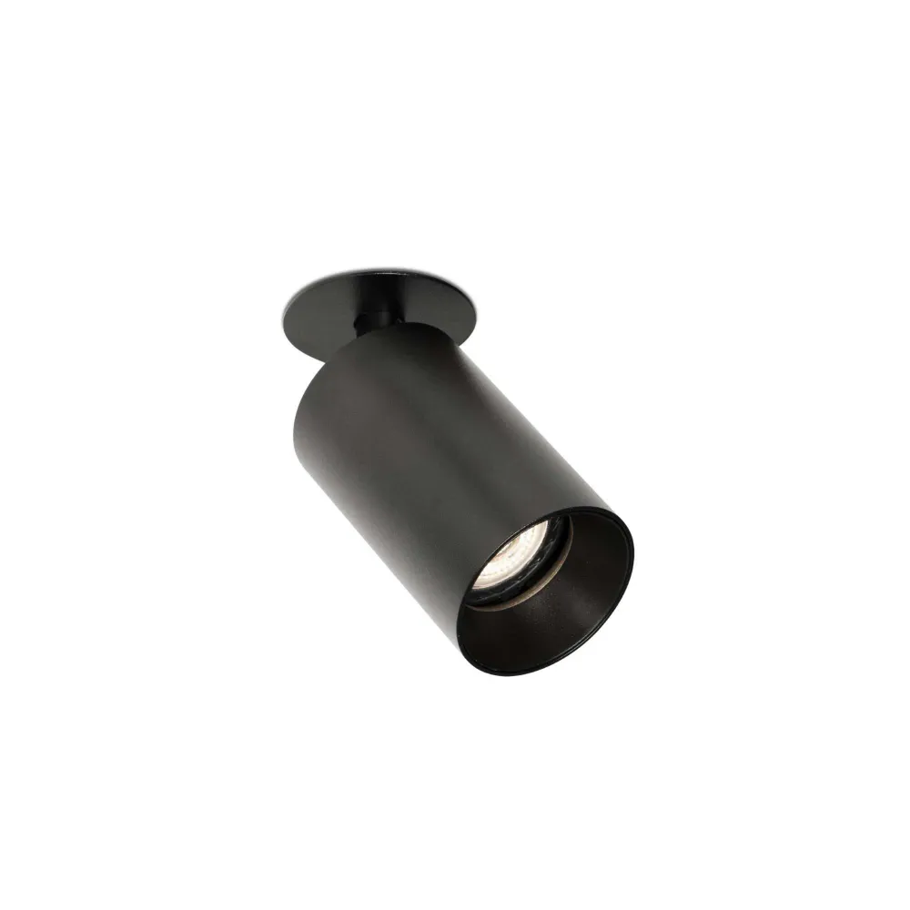 Spot plafond semi-encastrable STAN noir mat