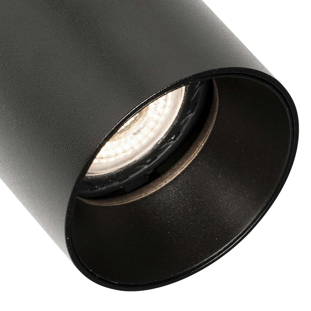 Spot plafond semi-encastrable STAN noir mat