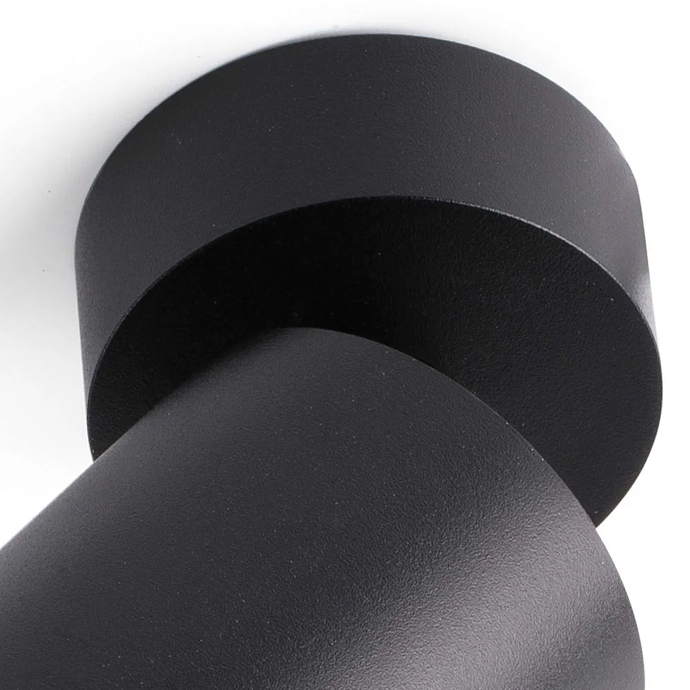 Spot en saillie orientable STAN noir mat