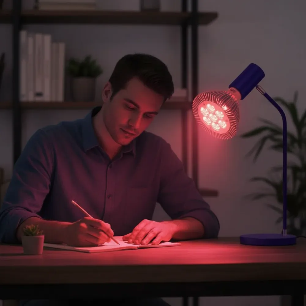 Ampoule LED PAR30 Rouge 21W 520nm E27 SQES