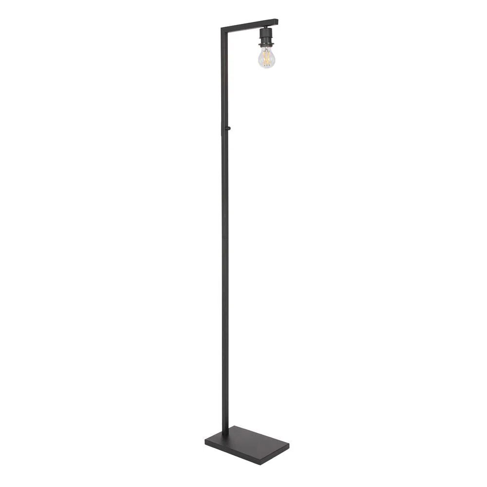 Lampadaire Steinhauer Rod 1L noir et vert E27, H 160 cm