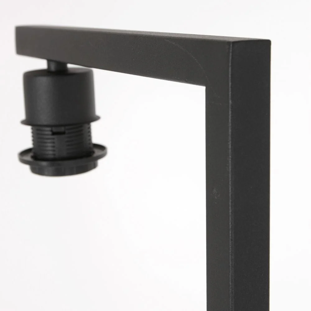 Lampadaire Steinhauer Rod 1L noir et vert E27, H 160 cm