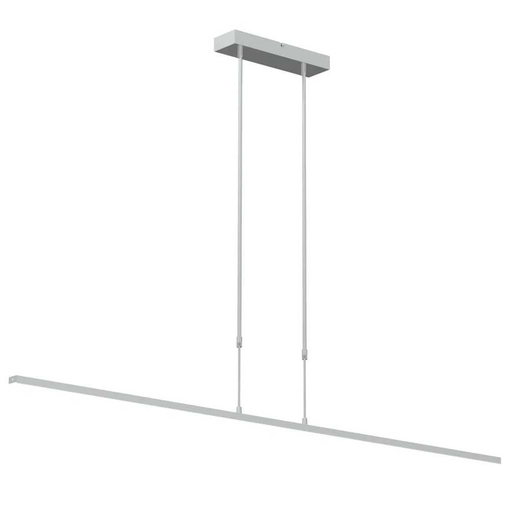 Luminaire sur rail Steinhauer Zelena en acier LED, largeur 155 cm