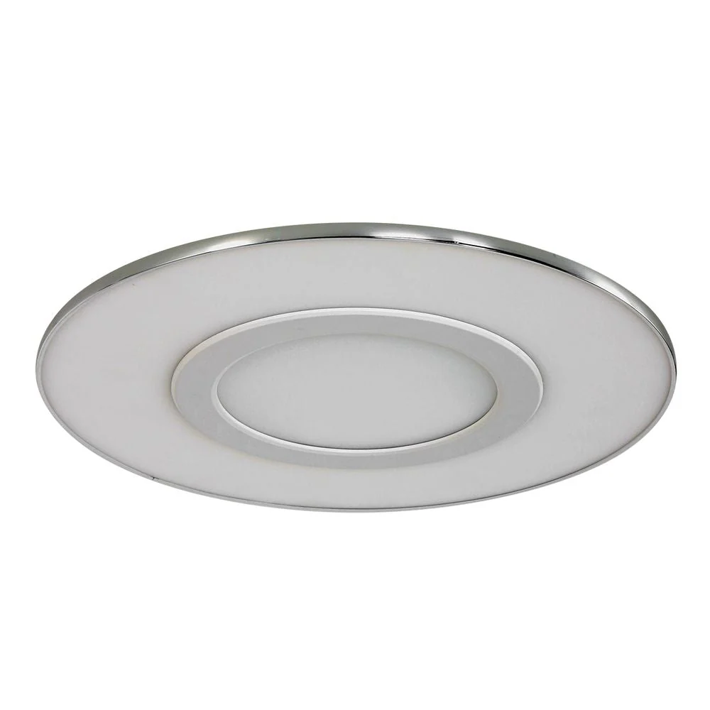 Plafonnier encastré Steinhauer 1L LED blanche, D 60 cm