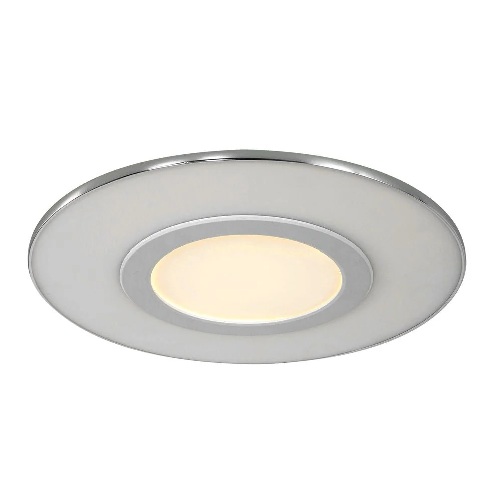Plafonnier encastré Steinhauer 1L LED blanche, D 60 cm