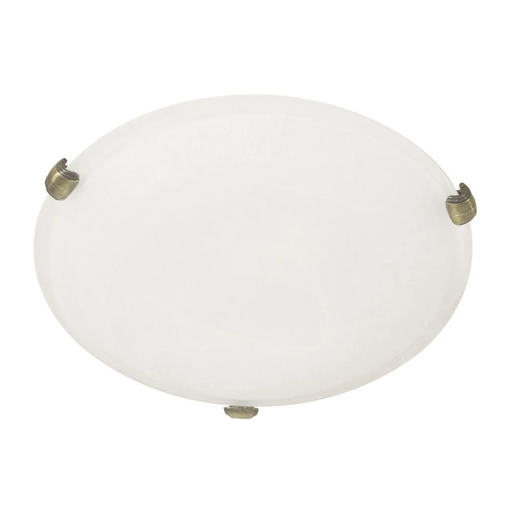 Plafonnier Steinhauer encastrable 1L bronze E27, D 30cm