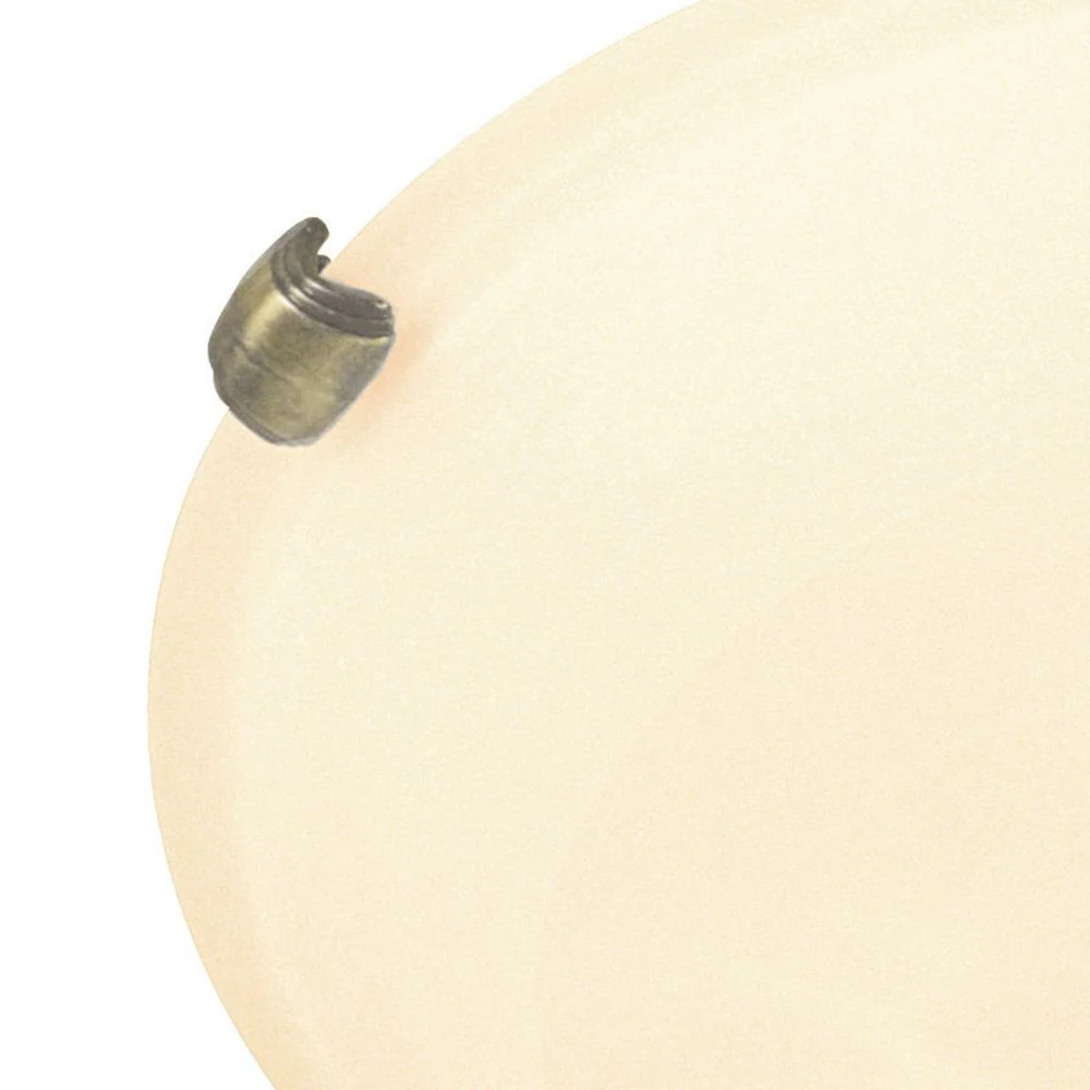 Plafonnier Steinhauer encastrable 1L bronze E27, D 30cm