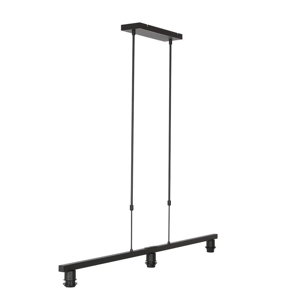Suspension linéaire Steinhauer Rod 3L verte E27