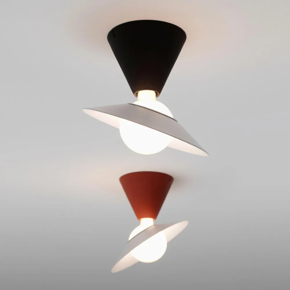 Lampe de plafond FANTE par Jonathan De Pas, Donato D’Urbino, Paolo Lomazzi pour Stilnovo