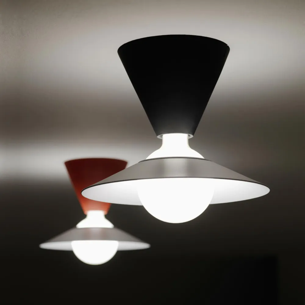 Lampe de plafond FANTE par Jonathan De Pas, Donato D’Urbino, Paolo Lomazzi pour Stilnovo