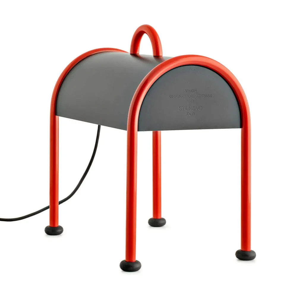 Lampe de table VALIGIA par Ettore Sottsass pour Stilnovo