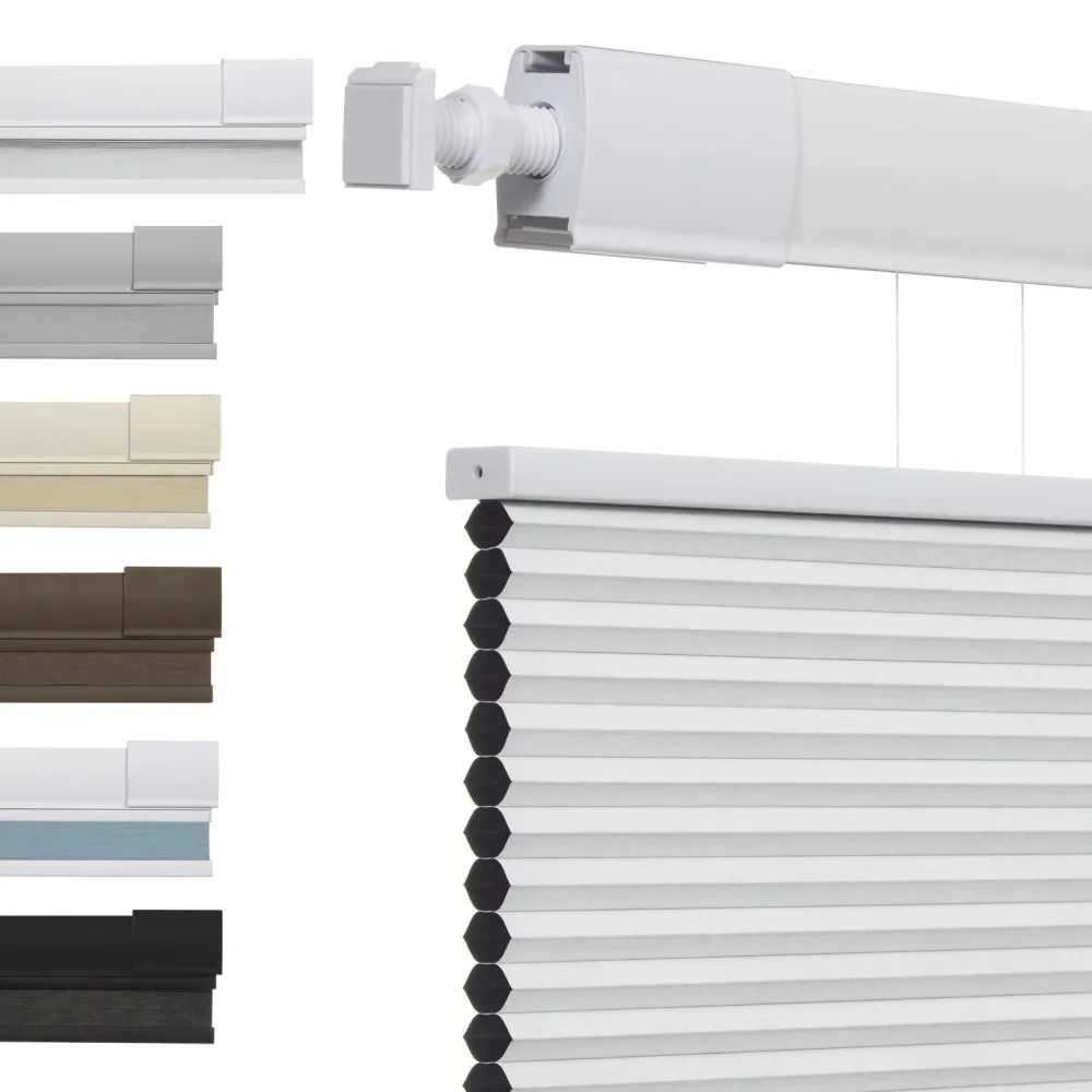 Stores en nid d'abeille sans fil de 1 pouce avec isolation thermique – Tissu cellulaire élégant pour le contrôle de la lum...