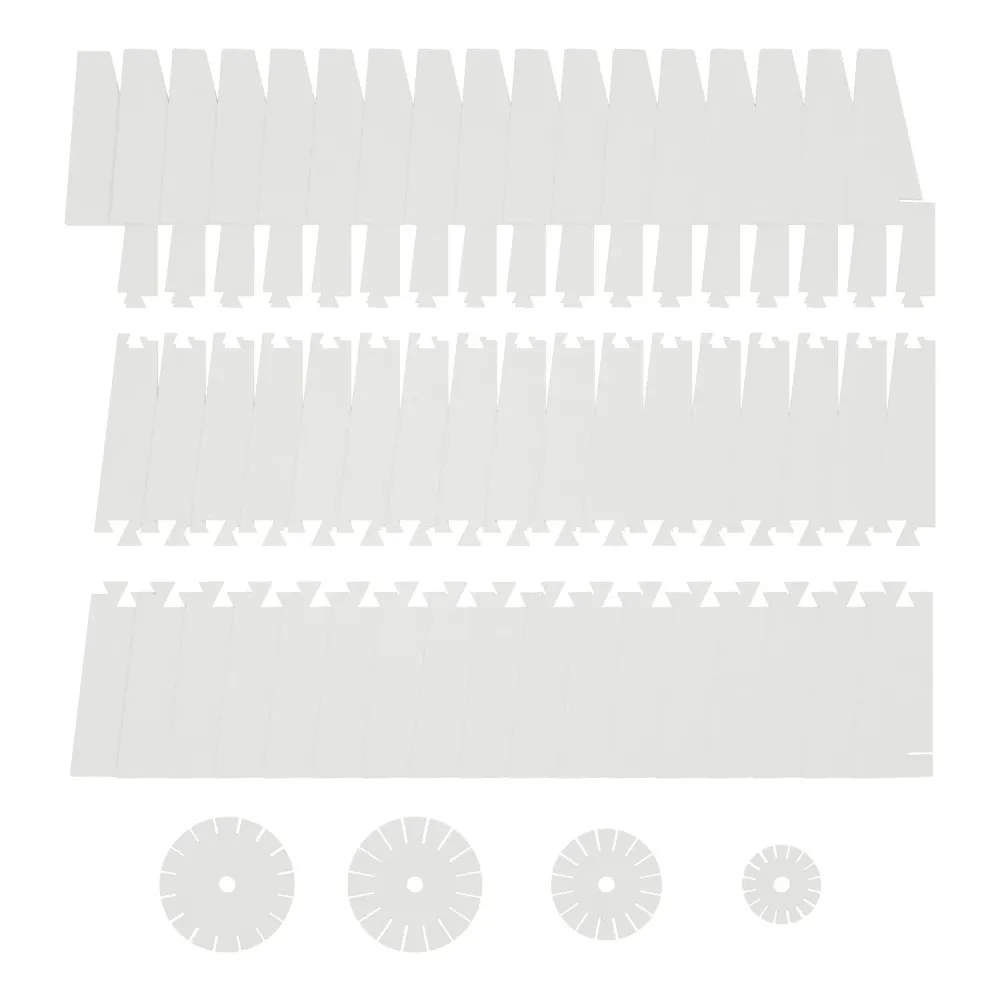 Structure pour lampe de sol SHHINE en matériau acoustique - Blanc chiné