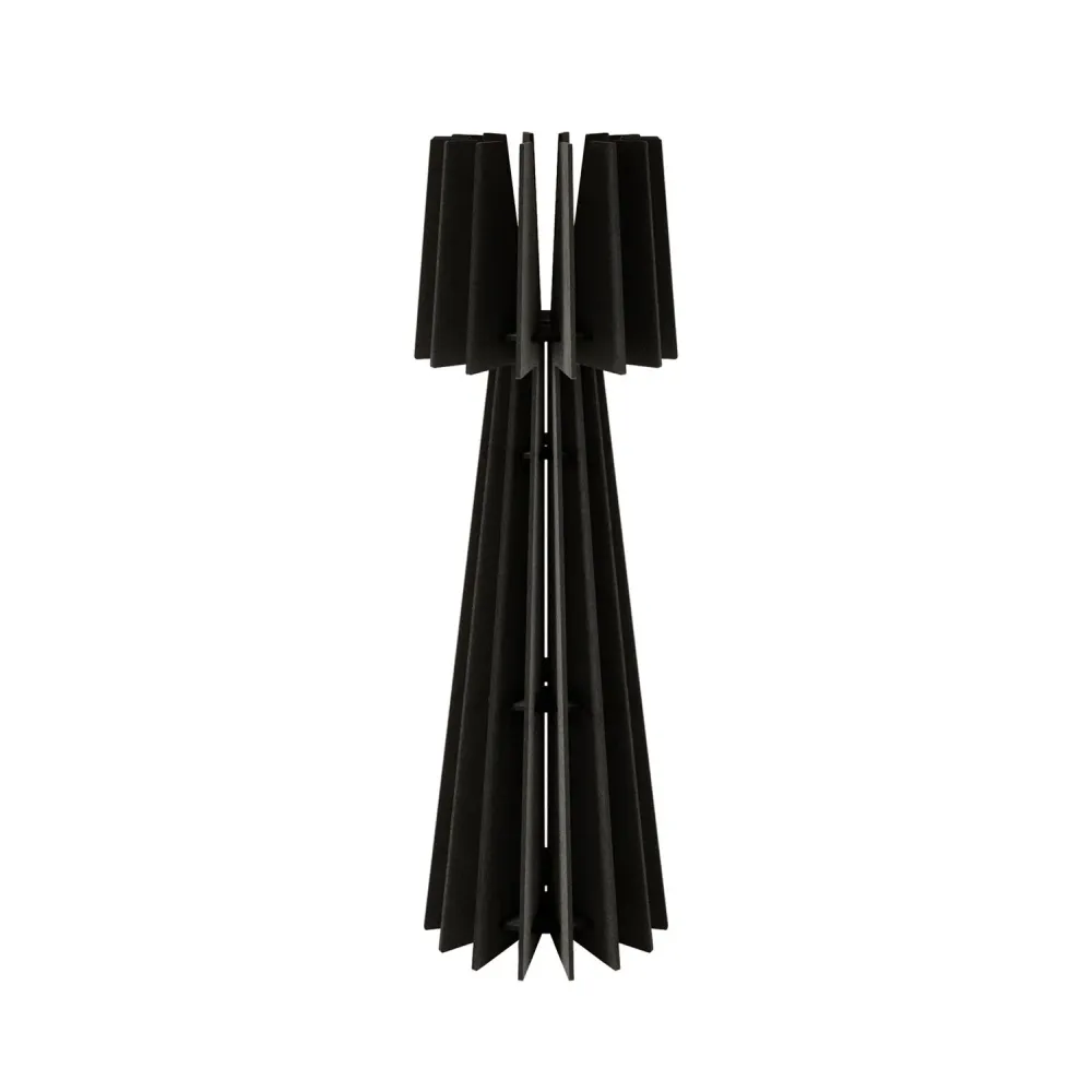 Structure pour lampe sur pied SHHINE en matériau acoustique - Noir mélangé