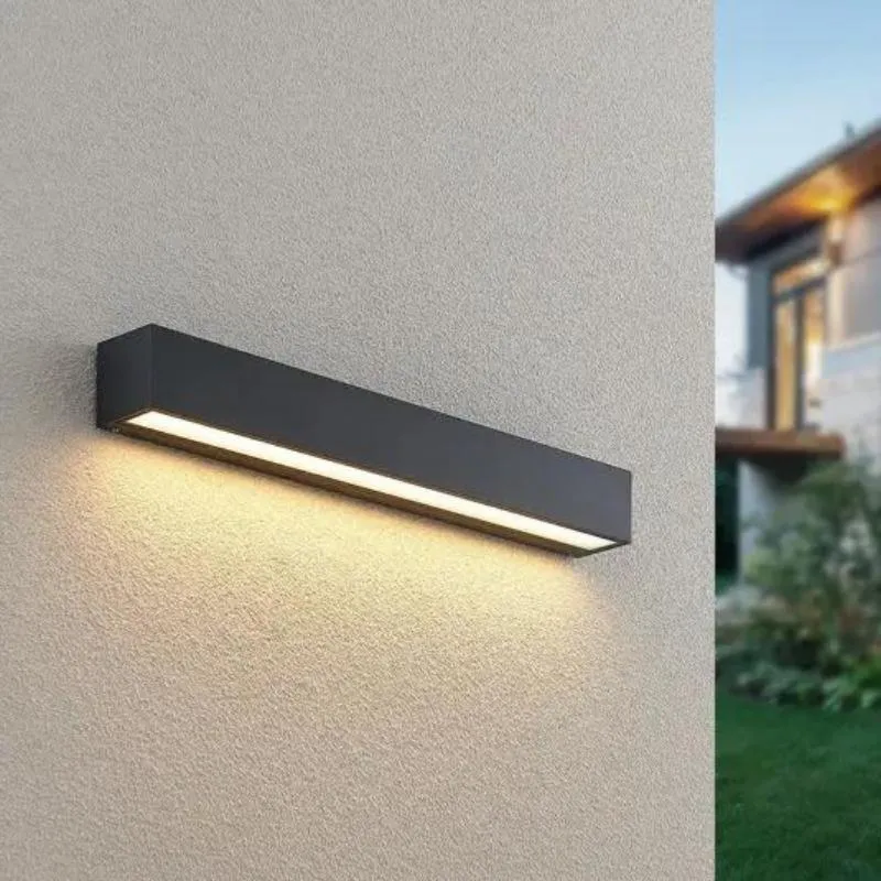 Applique Murale LED SMD 14W IP44 Noir Struhm