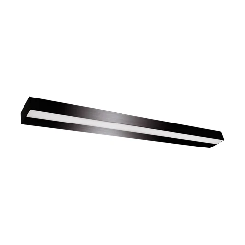 Applique murale STRUHM CYBER LED (SMD) en alliage d'aluminium moulé argent/noir Silver