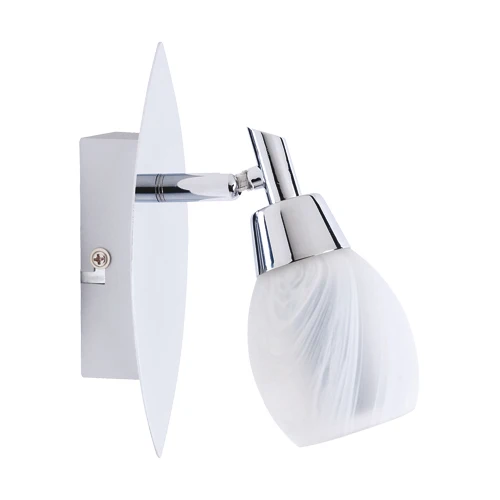 Applique murale STRUHM WAGNER G9 40W en acier inoxydable chromé