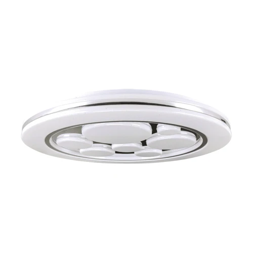 Plafonnier encastré STRUHM DROPS LED (SMD) acier blanc, D 39-49 cm