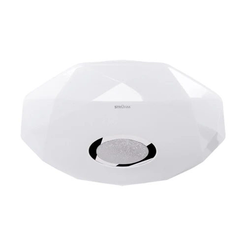 Plafonnier encastré STRUHM IRYNA LED (SMD) acier blanc, D 39-50 cm