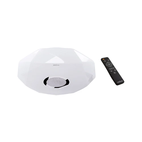 Plafonnier encastré STRUHM IRYNA LED (SMD) acier blanc, D 39-50 cm
