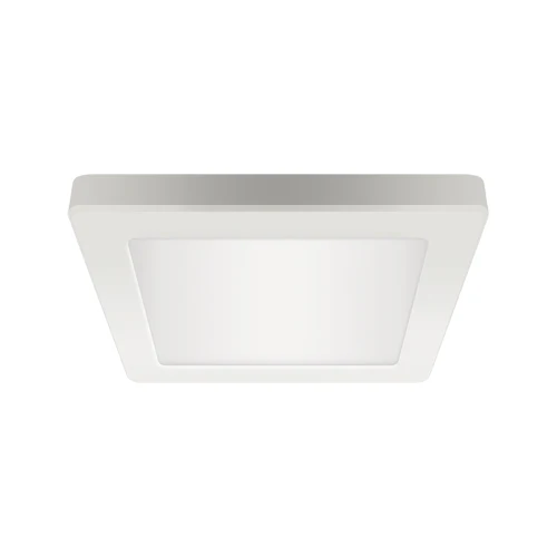 Plafonnier encastré STRUHM OLGA LED (SMD) en plastique blanc, largeur 16-29 cm