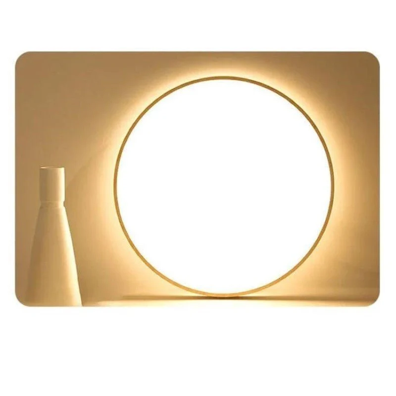 Plafonnier LED 24W Bois Chêne 38cm Struhm