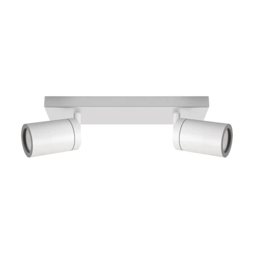 Rails d'éclairage STRUHM TENOR GU10 2 x 20W acier blanc/noir White
