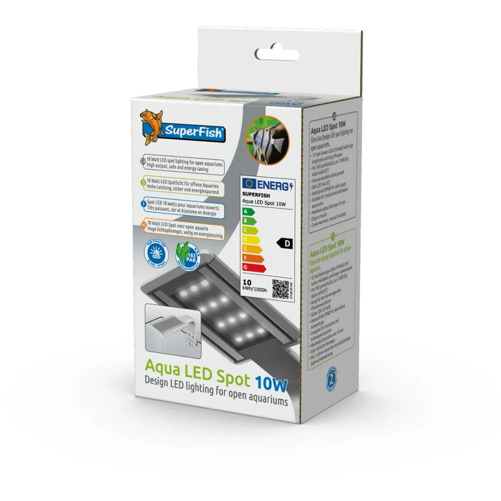 Aqua Led Spot 10W - Led pour Aquarium - Superfish