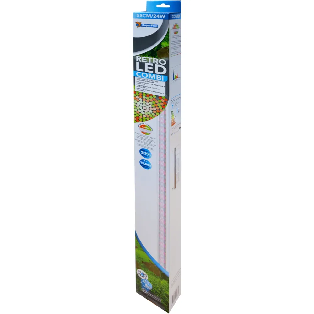 Retro Led Combi T5 55cm - Led pour Aquarium - Superfish