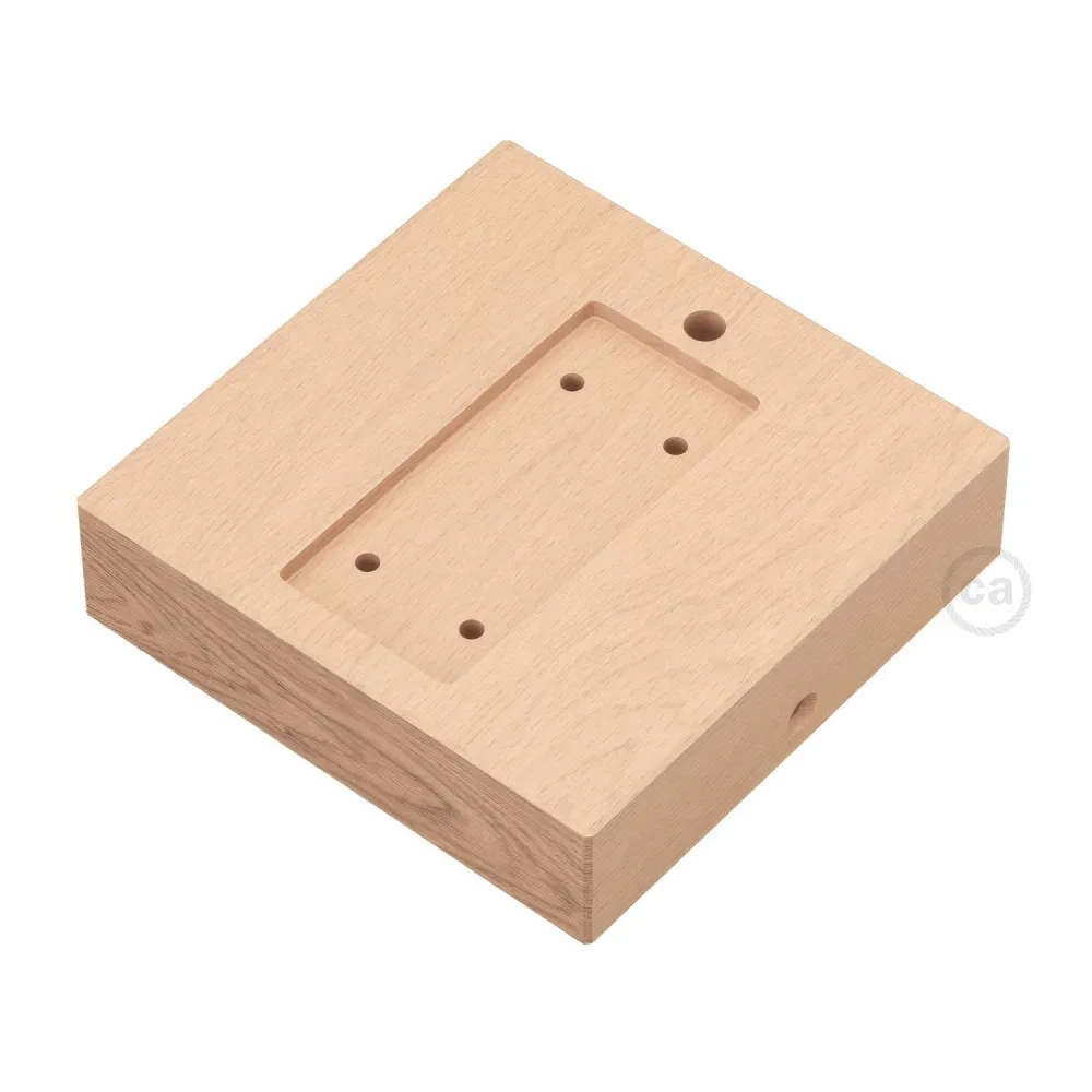 Support carré pour Archet(To) en bois - Neutre