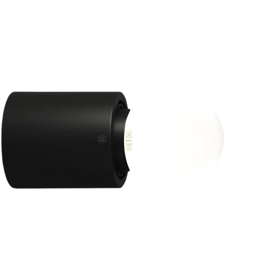 SUPPORT D'AMPOULE POUR TUBE PEG IMPERMÉABLE NOIR