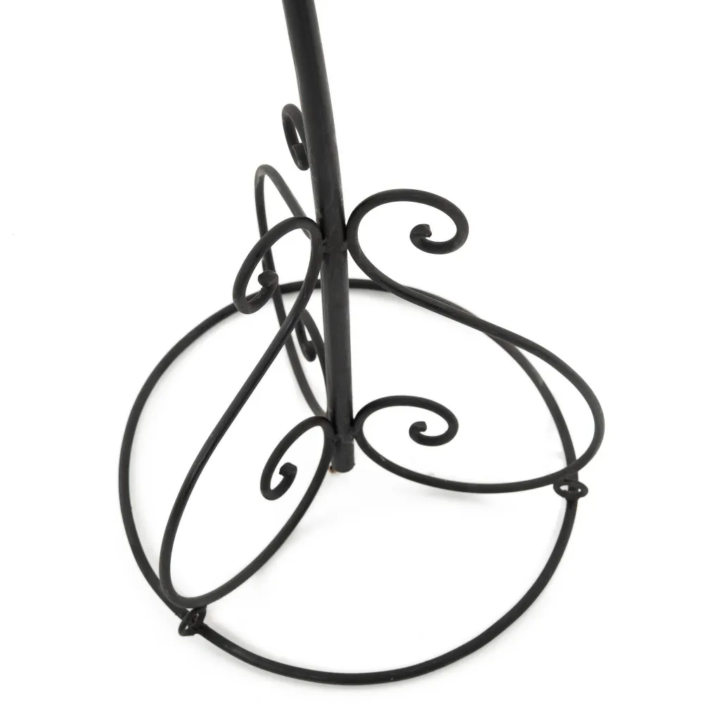 Support en fer forgé pour lampes 100cm